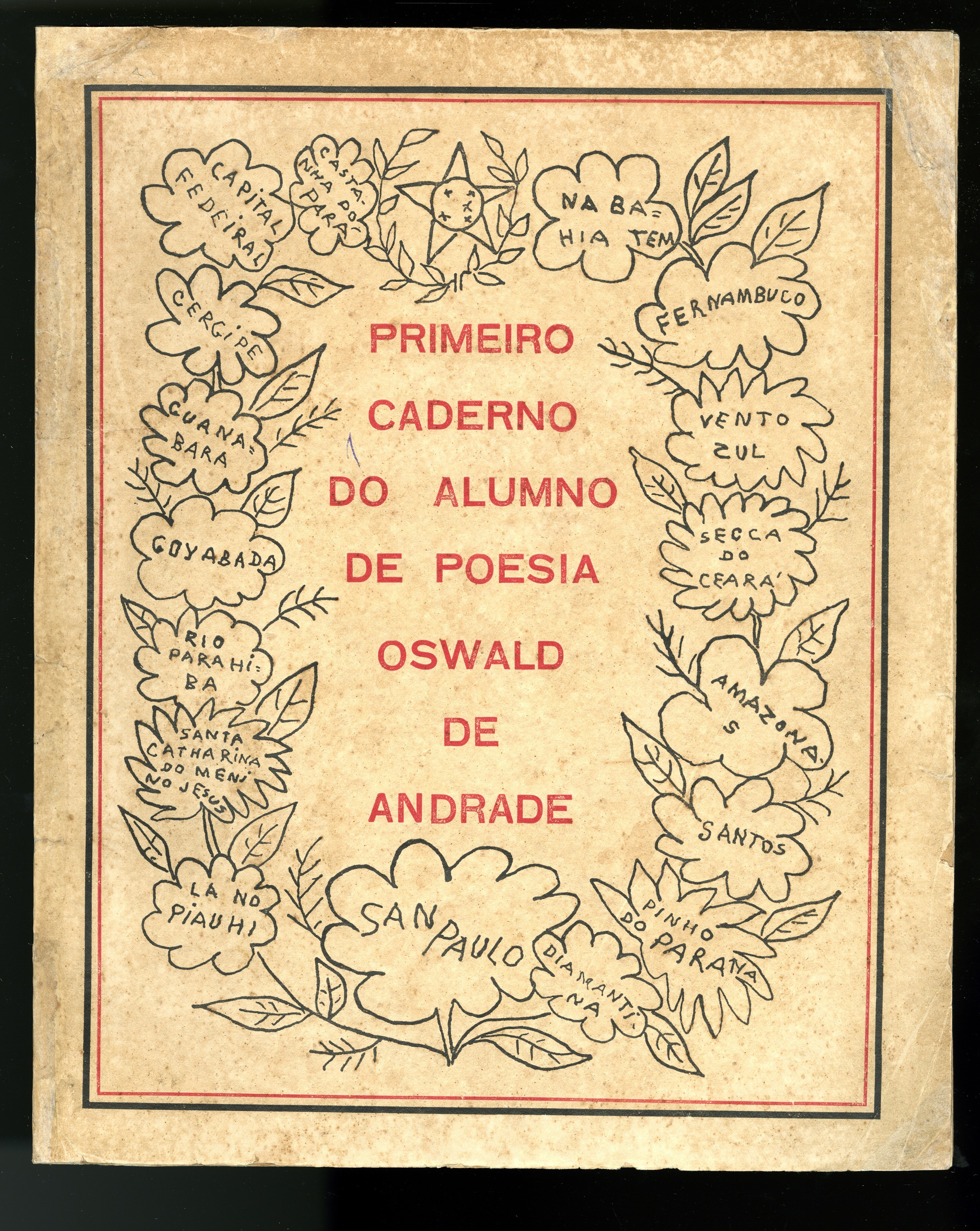 12. Primeiro caderno do alumno de poesia, Oswald de Andrade, 1927