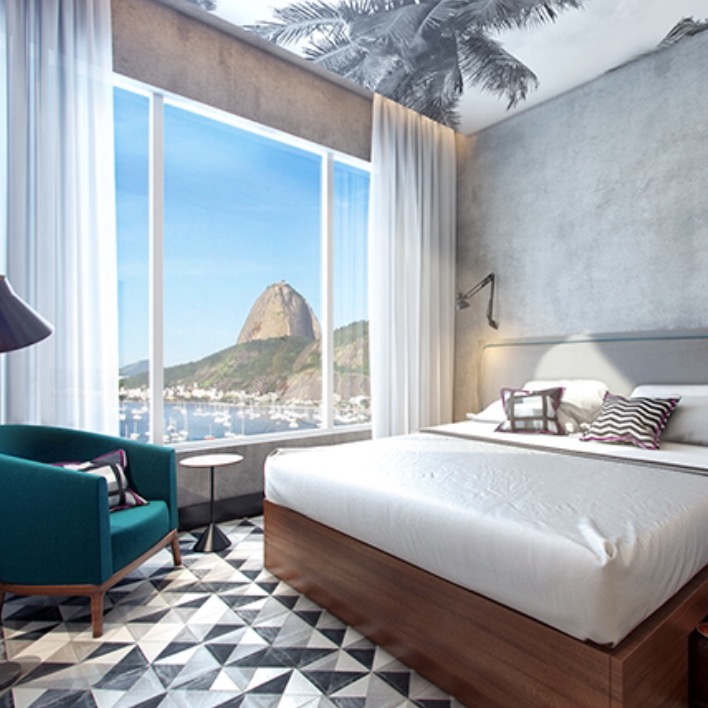 O primeiro hotel design da bandeira Yoo2 inaugurou no último final de semana em Botafogo