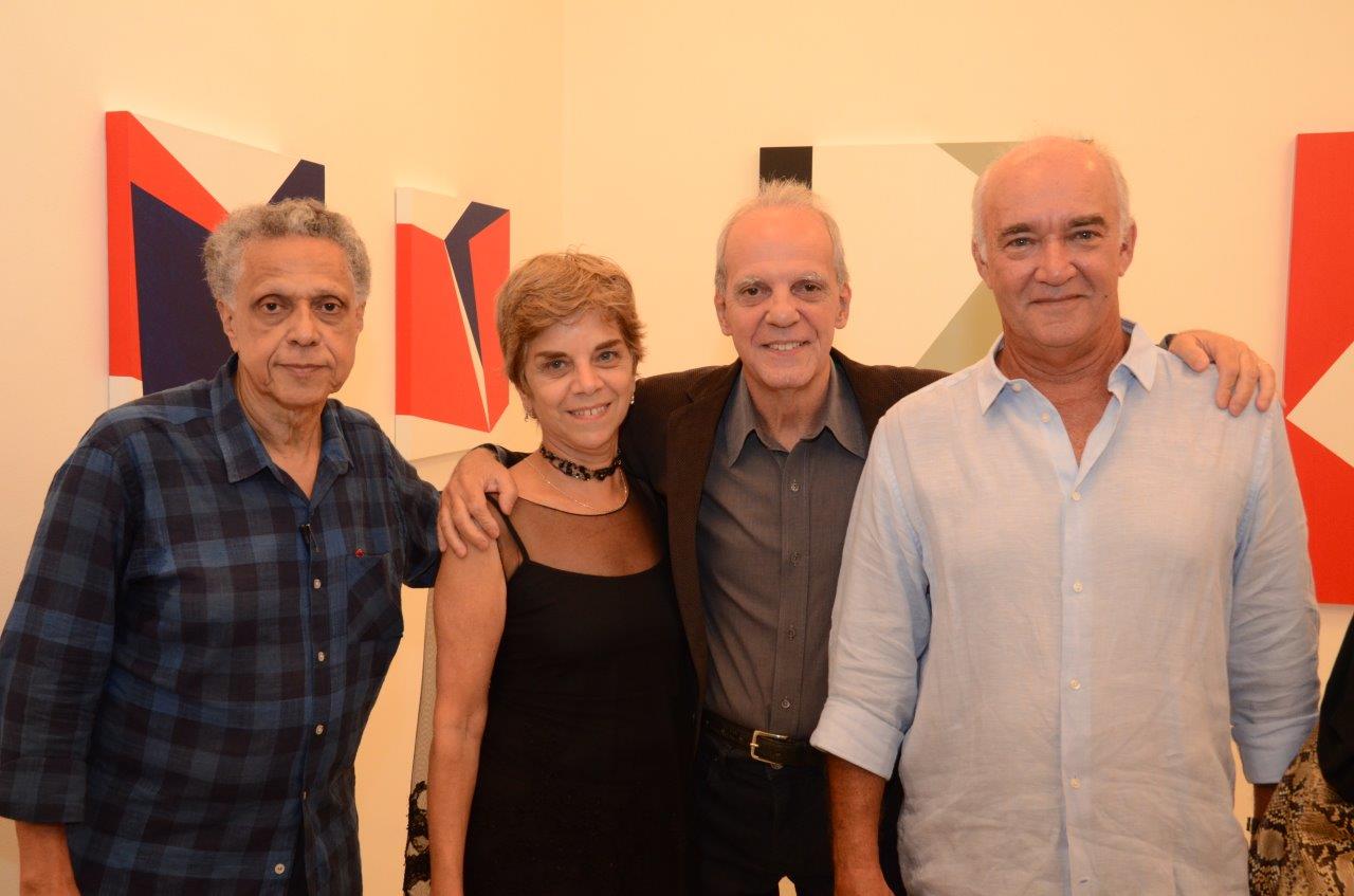 Abertura de “Linhas e Formas – Pinturas e Objetos” de Walney de Almeida