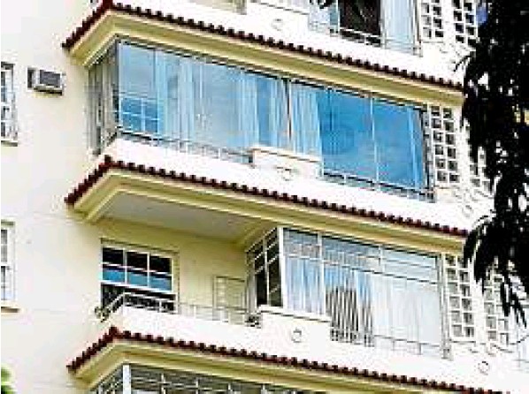 Varandas fechadas na Zona Sul