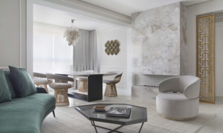 Curitiba: Tons neutros e mobiliário provençal marcam apartamento de 107 m²