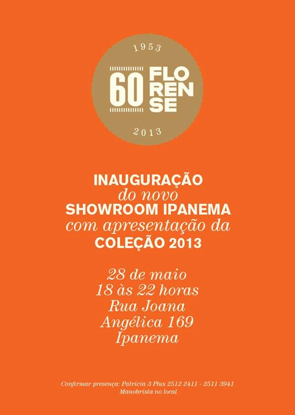 Florense Ipanema lança showroom e coleção