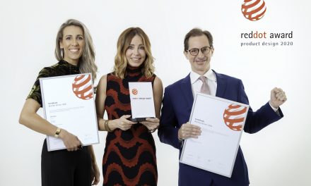 Roca recebe oficialmente o prêmio de design Red Dot Awards 2020